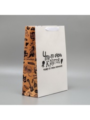 Пакет подарочный L вертикальный, «Что-то очень крутое», 31*40*11 см (Д*В*Ш), 1 шт.