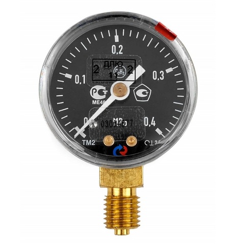 Манометр ацетиленовый 0,4МПА