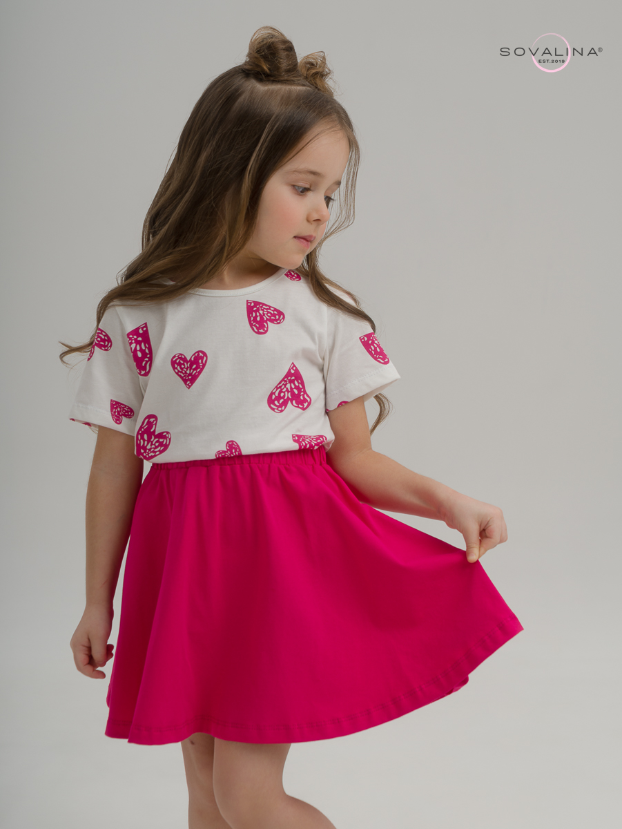 Костюм Мальвина SG разбитое сердце-фуксия New