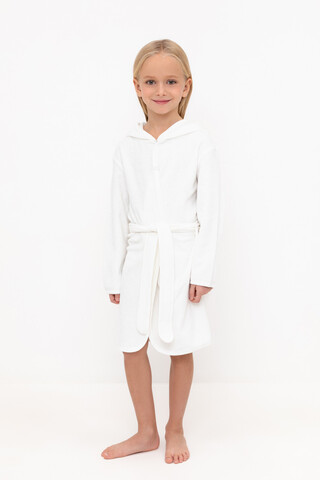 халат  для девочки  К 5765-1/сахар(зайчик)