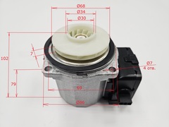 Двигатель насоса (WILO BXSL15/6-3C) для BAXI Main Four (арт. 5698270, 710872000)