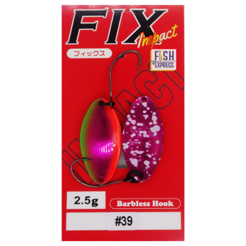 Блесна колеблющаяся FOREST FIX IMPACT 2.5g цвет #39 (РЕПЛИКА)