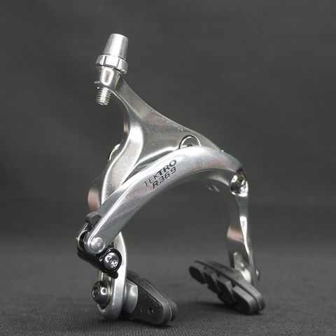 Тормоз клещевой задний Tektro R369 55-73мм серебристый