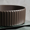 Ceramica Nova Element CN6057MDB Умывальник чаша накладная круглая, 36x36, цвет: коричневый