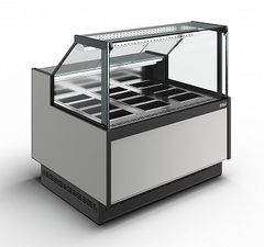 Витрина-мармит Carboma BAVARIA 4 GC110 BM 1,25-1 (версия 2.0) (водяная баня) (без боковин)