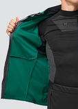 Тренировочная куртка Nordski PRO TOUR Alpine Green/Black мужская