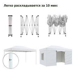 Купить недорого туристический шатер Helex 4336