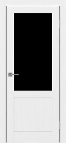 Турин_502.21.30 ЭКО-шпон Белый лёд-LACчерный/Щит МДФ