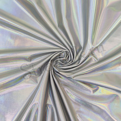 Купить оптом голографический АБ бифлекс Silver Disco в интернет-магазине Strazok.ru