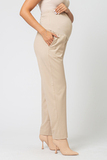 Брюки для беременных 17135 бежевый