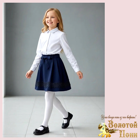 Юбка девочке (7-11) 260608-MD-4677