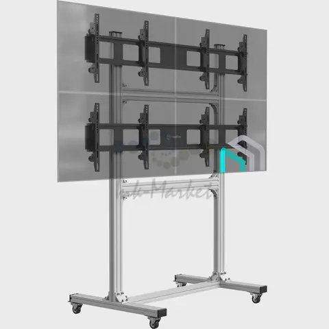 Мобильная стойка ONKRON FSPRO2L-22серебристая