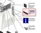 Крышка Ricoh COVER:UPPER:INNER BACK:LEFT LOWER ранг: B (D1491237)