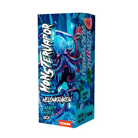 Жидкость MONSTERVAPOR ICE Salt 2% ULTRA 70mg 30 ml - Арбуз Мята