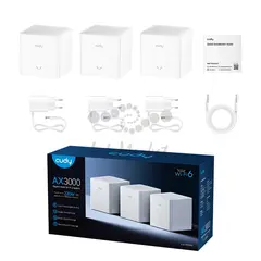Маршрутизатор CUDY M3000S(3-Pack) AX3000 Wi-Fi 6 Mesh Solution — фото 3