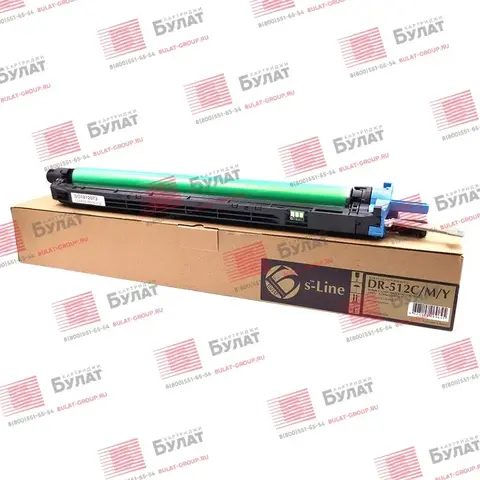 Драм-картридж БУЛАТ s-Line DR-512CMY для Konica Minolta bizhub C224, bizhub C284, bizhub C364 (Цветной, 55000, 75000, 90000, 95000 стр.), ref