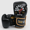 Перчатки Hardcore Training Fighting League Black PU
