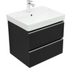 Aquanet 337953 Тумба Вега 2.0 60 2 ящ. цв.черный (337953)