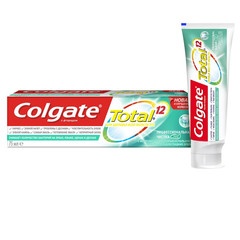 Зубная паста COLGATE TOTAL 12 Профессиональная чистка гель 75 мл CN05045A