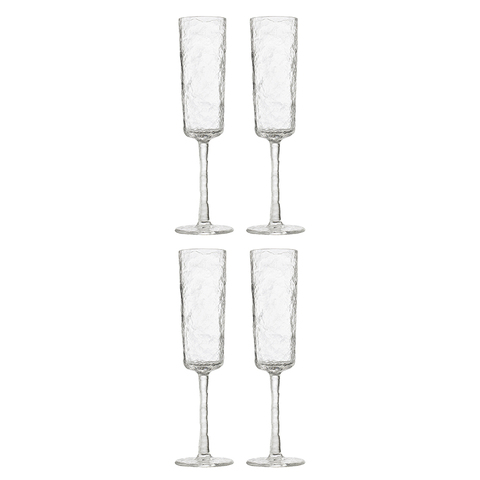Набор бокалов для шампанского Arctic, 180 мл, прозрачный, 4 шт.