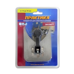 Кондуктор для сверления ПРАКТИКА от 14 до 70 мм, для алмазных коронок, металлический (771-411)