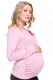 Блузка для беременных 01743 розовый