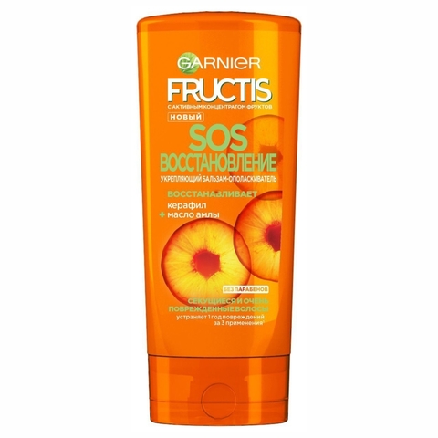 Бальзам-ополаск GARNIER FRUCTIS Sos Восстановление 387 мл РОССИЯ