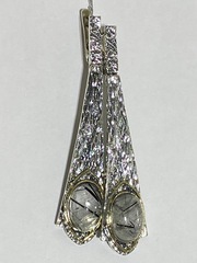 Амина (серьги из серебра)