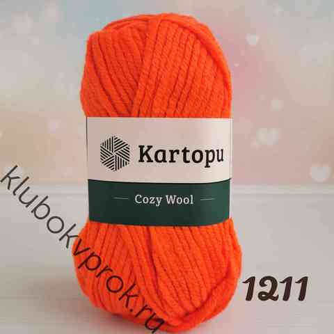 KARTOPU COZY WOOL K1211, Оранжевый