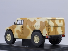 GAZ-233002 Tiger pickup with awning camouflage 1:43 Start Scale Models (SSM)