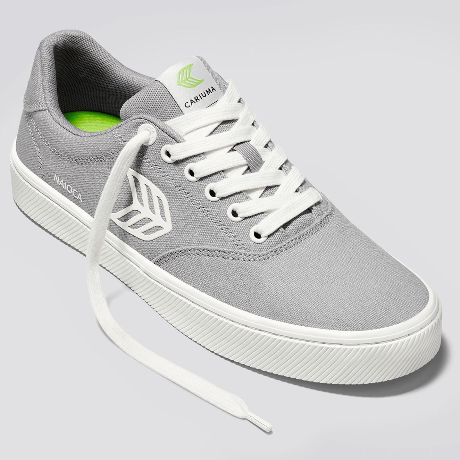 Nike grey canvas shoes sales