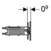 Geberit Omega 115.084.FW.1 Клавиша смыва для унитаза