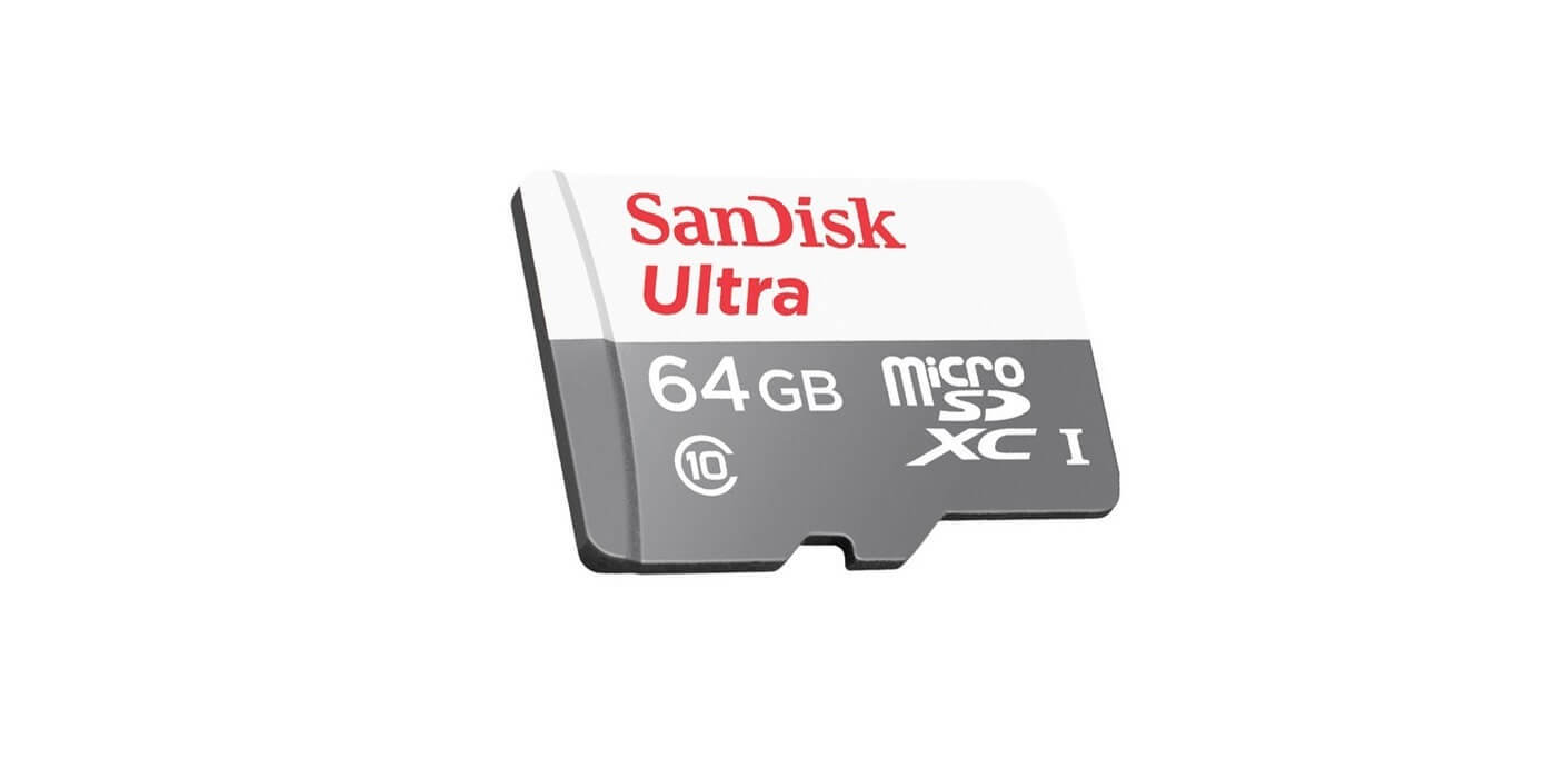 Карта памяти microsd sandisk ultra 64gb uhs i