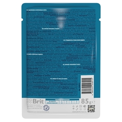 Brit Premium пауч для взрослых кошек (цыпленок и перепелка) в соусе 85г