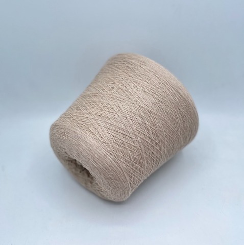 Бобинная пряжа (пр.Италия),1500м/100гр, 80% шерсть, 20% полиамид , цвет- Серо-бежевый арт.31200