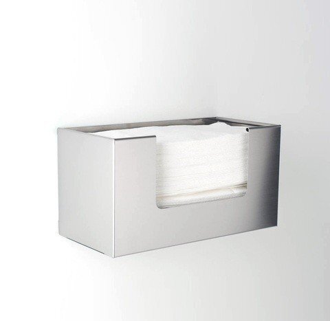 Decor Walther 0818976 Decor Walther DW 117 Диспенсер для салфеток 27x13x14см, цвет: сталь матовая ЗАКАЗ ПО ЗАПРОСУ
