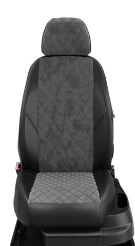 Авточехлы для Nissan X-trail T31 с 2007-2014г. джип Т-31 Задние спинка и сиденье 40 на 60. Задний подлокотник, 5-подголовников