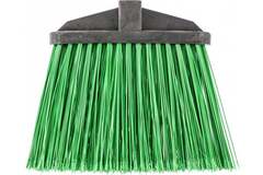 Метла полипропиленовая 345*200мм, тулейка 25мм, веерная распушенная, без черенка, Сибртех, 63229