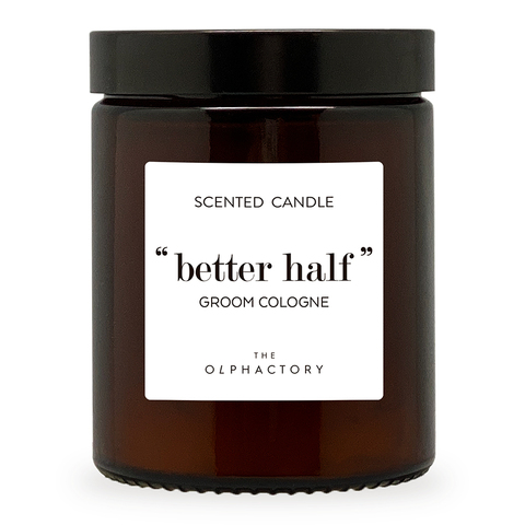 Свеча ароматическая the olphactory, groom cologne, 27 ч