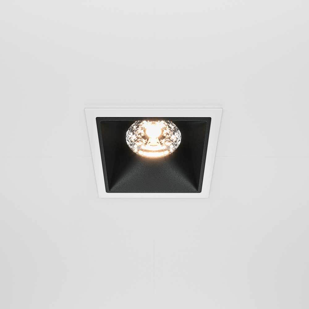 Встраиваемый светильник Maytoni Alfa LED DL043-01-15W3K-SQ-WB