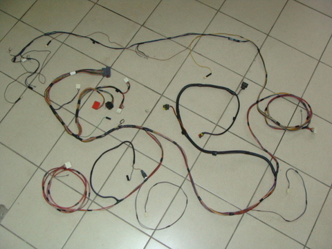 Жгут проводов по кузову 3163 (с 06.2005-11.2006 бензин)
