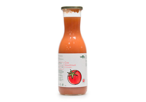 Сок томатный с солью Натурово, 1л