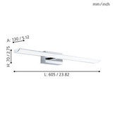 Светодиодная подсветка для зеркал умный свет EGLO connect Eglo TABIANO-C 98451 3