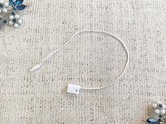 Микропломба, биркодержатели пломба пластик, р. 18,5 см (белый)