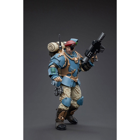 Фигурка Warhammer 40,000: Astra Militarum Tempestus Scions Command Squad 55th Kappic Eagles Banner Bearer