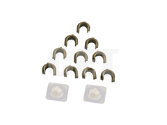 Бушинг резинового вала для HP LaserJet P2035/P2055, M401/M425 (CET), 2 шт/компл, CET3687R