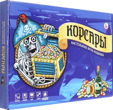 Ракета/Настольные игры/игра ходилка//Корсары/Р3661