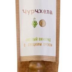 Чурчхела светлый виноград с грецким орехом  1 шт. в упаковке