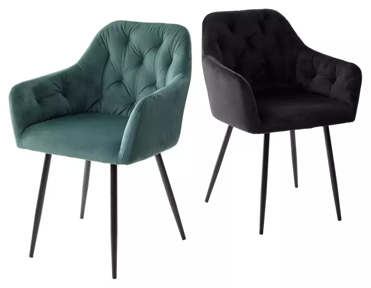 Стул PERU BLUVEL-78 GREEN, велюр M-City