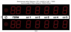 Табло для тенниса Импульс 721-L2xD21x7-S2